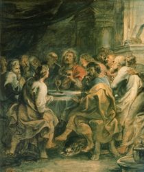 The Last Supper, c.1630-31 von Peter Paul Rubens