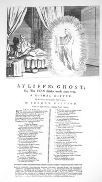 Ayliffe's Ghost: Or the Fox Stinks Worse than Ever by English School