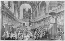 Thanksgiving at St. Paul's for George III's Recovery from Illness von Edward Dayes