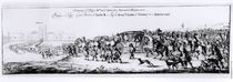 The Procession of Charles II and his New Queen by English School