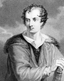 Portrait of George Gordon, 6th Lord Byron of Rochdale von English School