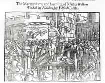 The Martydome and Burning of Master William Tindall in Flanders von English School