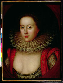 Portrait of Frances Howard Countess of Somerset von William Larkin