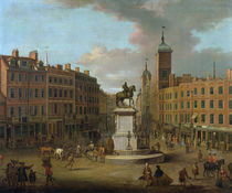 A View of Charing Cross and Northumberland House by Joseph Nickolls