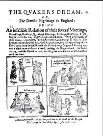The Quakers Dream or The Devil's Pilgrimage in England by English School