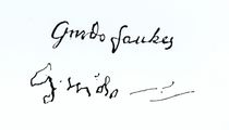 Signature of Guy Fawkes von English School