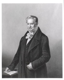 Portrait of Baron Alexander von Humboldt by German School