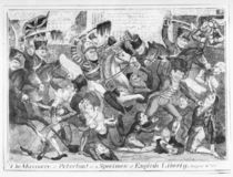 The Massacre of Peterloo! or a Specimen of English Liberty von J.L. Marks