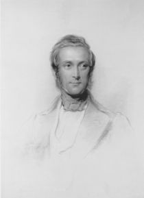Portrait of James Ramsay, 10th Earl and 1st Marquess of Dalhousie by George Richmond