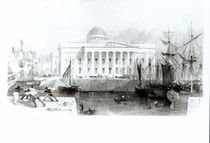 The New Custom House, Liverpool by English School