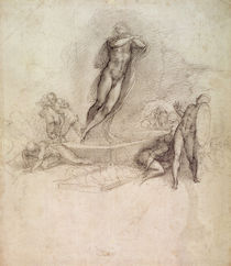 Study for an Ascension von Michelangelo Buonarroti
