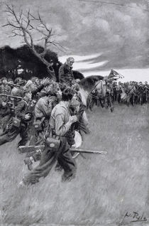'His army broke up and followed him von Howard Pyle