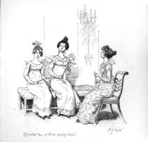 'Offended two or three young ladies' von Hugh Thomson