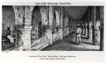 Old Fort William, Calcutta by Samuel de Wilde
