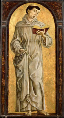 St. Anthony of Padua Reading by Cosimo Tura