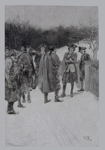 Paul Revere Bringing News to Sullivan by Howard Pyle