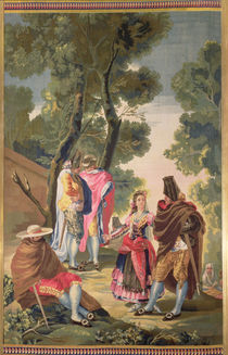 The Pretty Woman and the Masked Men von Francisco Jose de Goya y Lucientes