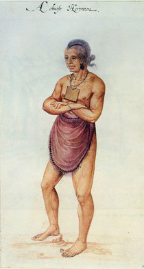 Indian Elder or Chief von John White