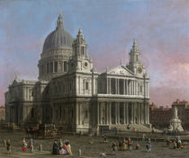 St. Paul's Cathedral, 1754 by Canaletto