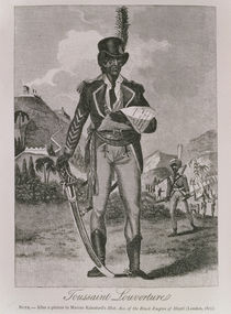 Portrait of Francois Dominique Toussaint-Louverture by American School