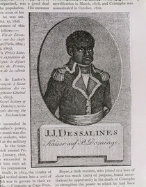 Portrait of Jean-Jacques Dessalines by American School