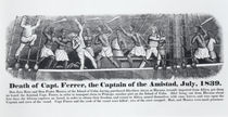 Death of Captain Ferrer, the Captain of the Amistad by American School