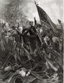 Storming of Stony Point, July 1779 by American School