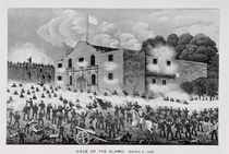 The Siege of the Alamo, 6th March 1836 von American School