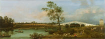 Old Walton's Bridge, 1755 by Canaletto