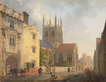 Merton College, Oxford, 1771 by Michael Rooker