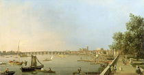 The Thames from the Terrace of Somerset House von Canaletto