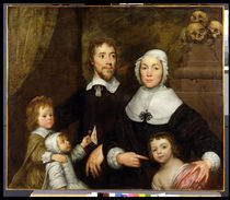 Portrait of a Family, Probably that of Richard Streatfeild von William Dobson