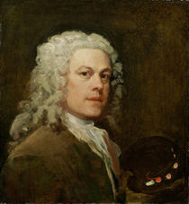 Self Portrait, c.1735-40 von William Hogarth