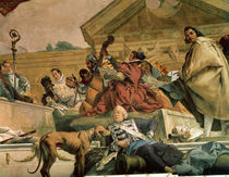 Europe, one of the Four Continents from the ceiling of the 'Treppenhaus' by Giovanni Battista Tiepolo