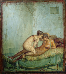 Erotic Scene, House of the Centurion by Roman