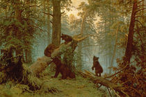 Morning in a Pine Forest, 1889 by Ivan Ivanovich Shishkin