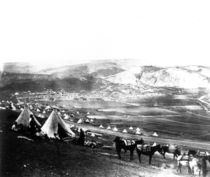 Allied Encampment, Crimea, c.1855 by Roger Fenton