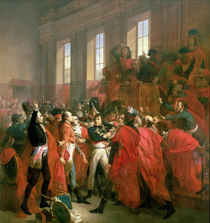 Bonaparte and the Council of Five Hundred at St. Cloud von Francois Bouchot