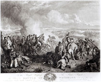 The Battle of Waterloo, 18th June 1815 von John Augustus Atkinson