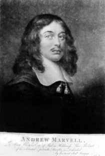 Andrew Marvell , engraved by John Raphael Smith von English School