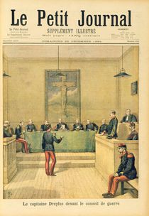 Captain Dreyfus before the Court Martial von Henri Meyer