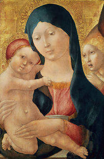 Virgin and Child with an Angel by Liberale da Verona