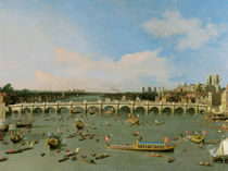 Westminster Bridge, London von Canaletto