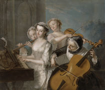 The Sense of Hearing, c.1744-7 by Philippe Mercier