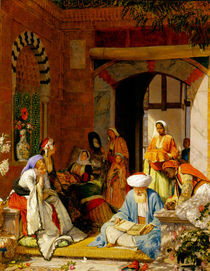 'And the Prayer of Faith Shall Save the Sick' von John Frederick Lewis