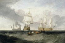 The 'Victory' Returning from Trafalgar von Joseph Mallord William Turner