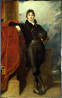 Lord Granville Leveson-Gower by Thomas Lawrence