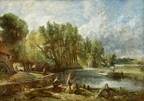 The Young Waltonians - Stratford Mill by John Constable