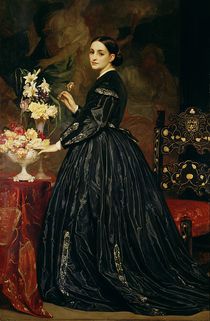 Mrs James Guthrie, c.1864-5 von Frederic Leighton