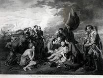 The Death of General Wolfe 1759 von Benjamin West